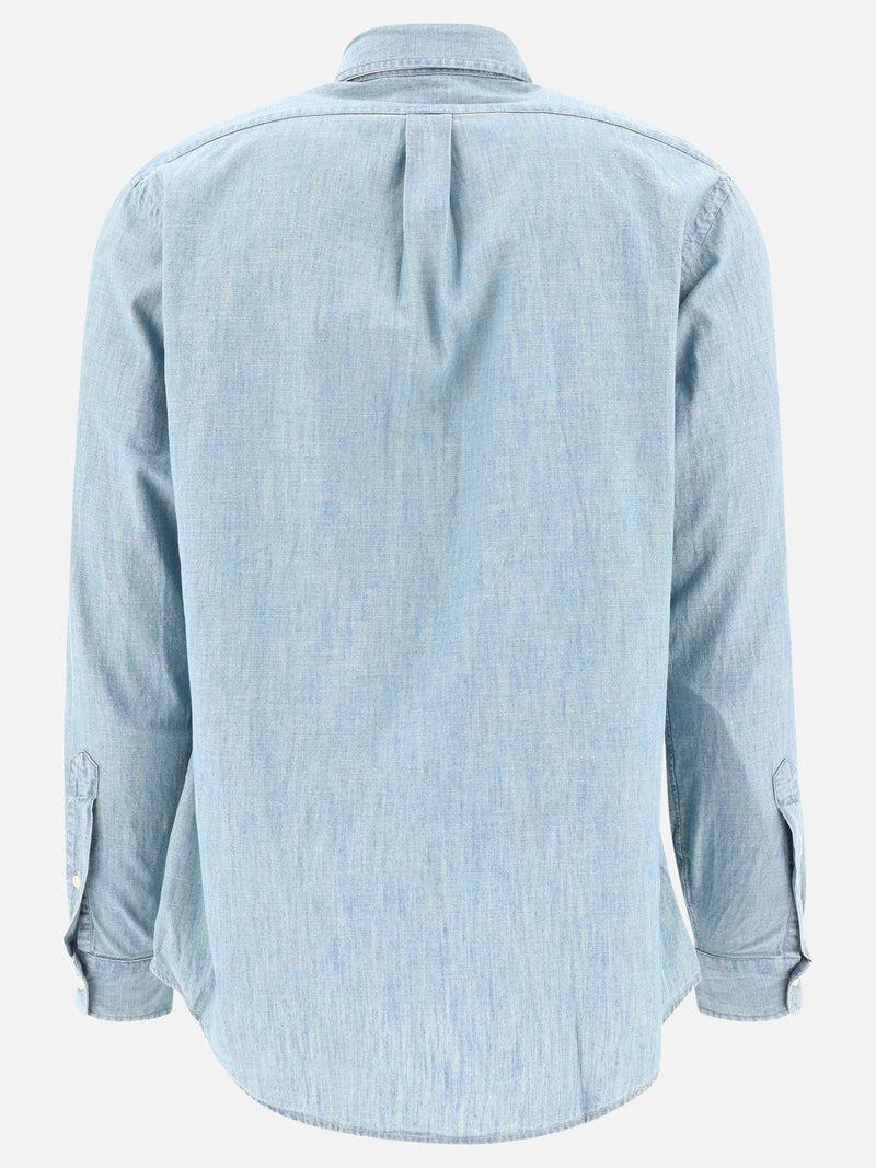 Vietti Polo Ralph Lauren Camicia in denim leggero "Pony" Offerta speciale della fabbrica