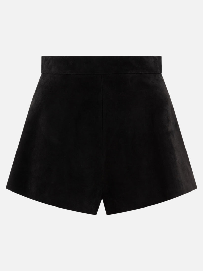 Vietti Max Mara Short in pelle scamosciata Shopping Online