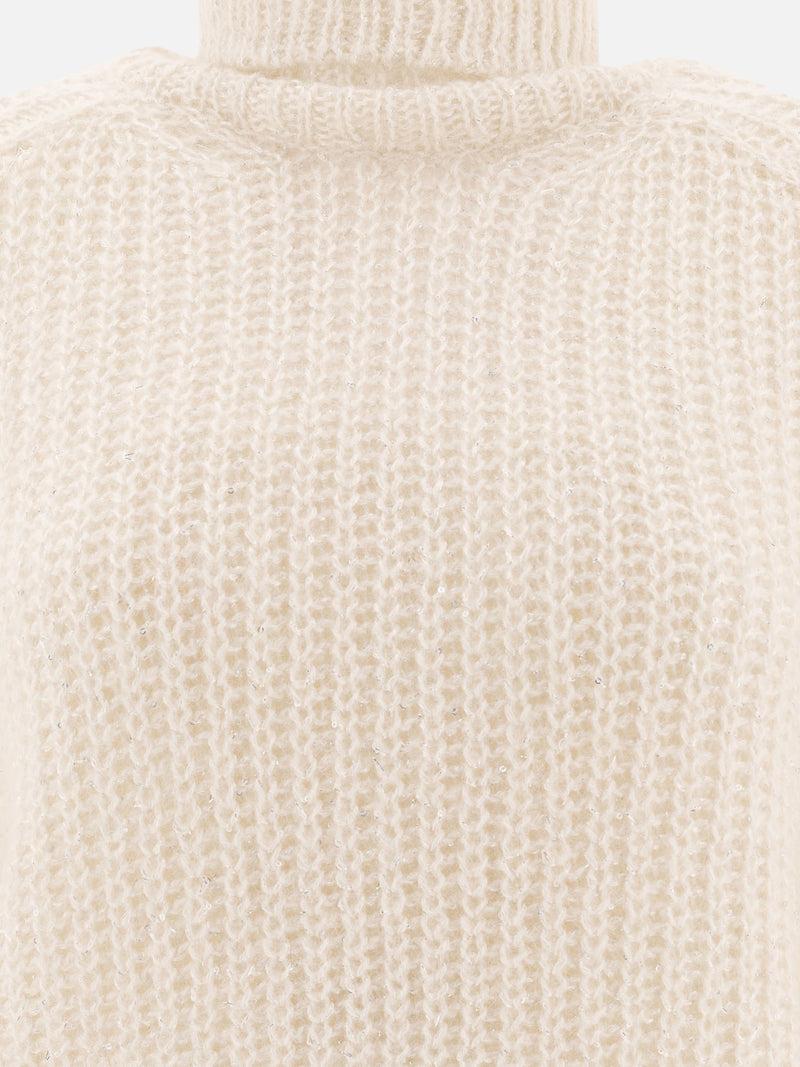 Vietti Herno Maglione dolcevita in alpaca e lurex Sconto