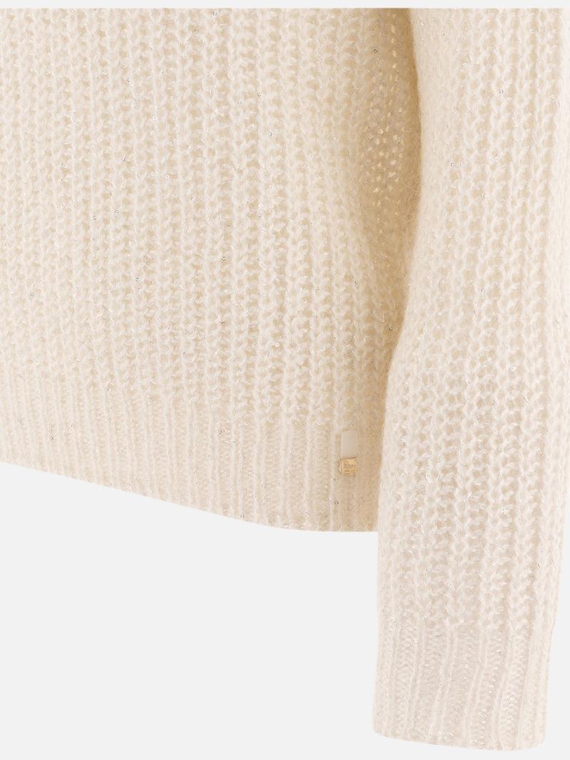 Vietti Herno Maglione dolcevita in alpaca e lurex Sconto