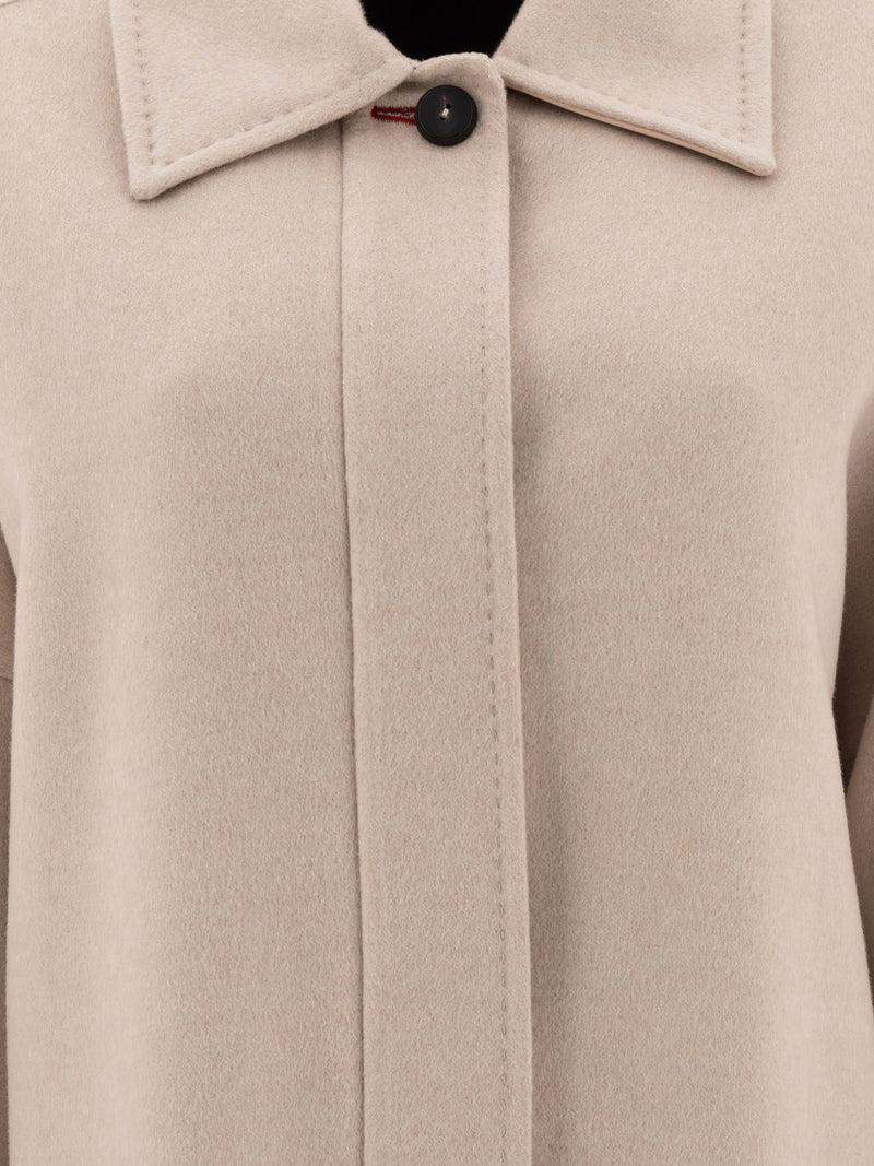Vietti Max Mara Atelier Cappotto oversize in cashmere Vendita Calda