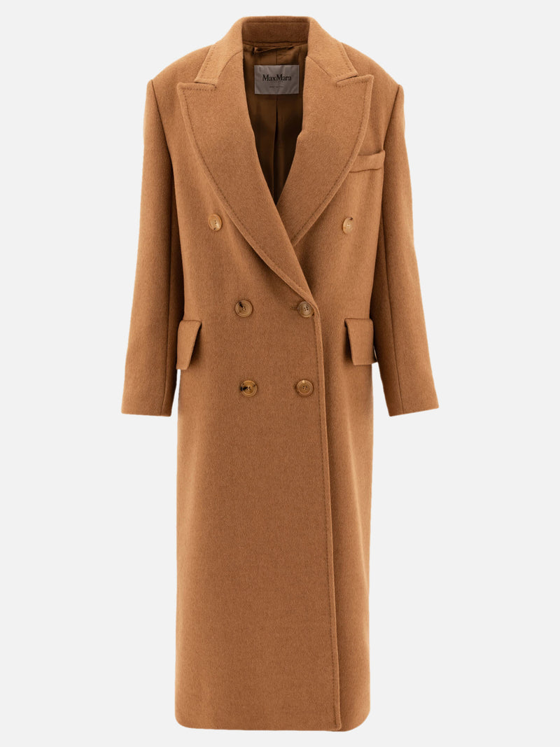 Vietti Max Mara Cappotto doppiopetto in cammello