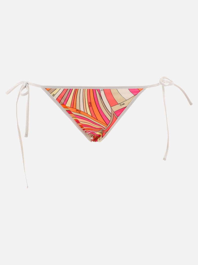 Vietti Pucci Slip bikini con stampa Iride