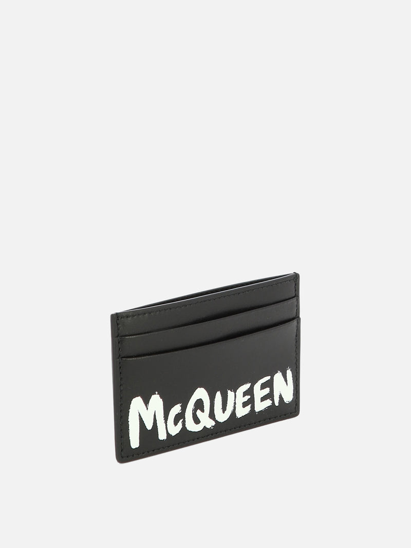 Vietti Alexander McQueen Portacarte "McQueen Graffiti" 50% di sconto con spedizione gratuita