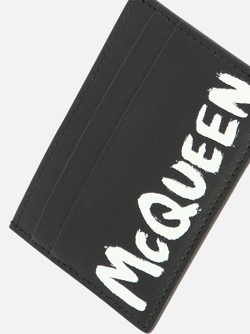 Vietti Alexander McQueen Portacarte "McQueen Graffiti" 50% di sconto con spedizione gratuita