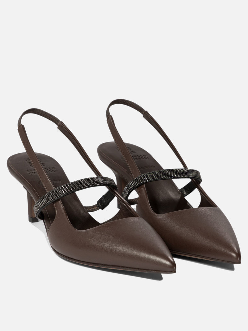 Vietti Brunello Cucinelli Slingback "City" Offerte