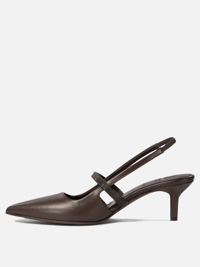 Vietti Brunello Cucinelli Slingback "City" Offerte