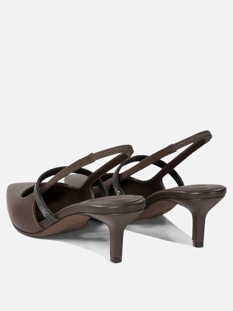 Vietti Brunello Cucinelli Slingback "City" Offerte
