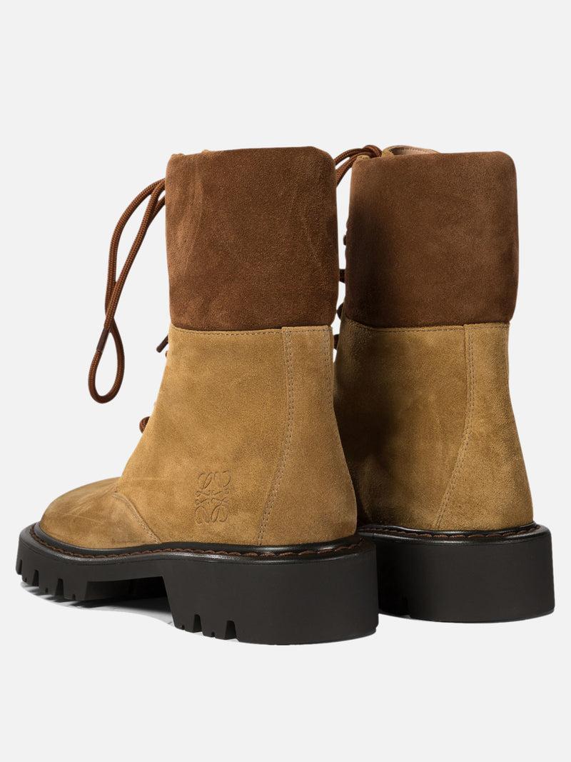 Vietti Loewe Anfibi militari "Sierra" in pelle scamosciata Vendita Economica
