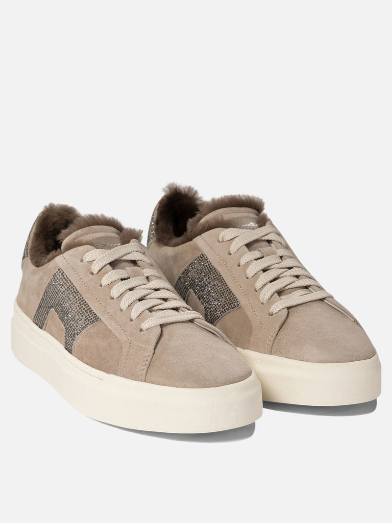 Vietti Santoni Sneaker "Double Buckle" Moda