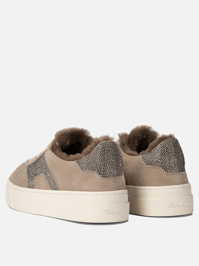 Vietti Santoni Sneaker "Double Buckle" Moda