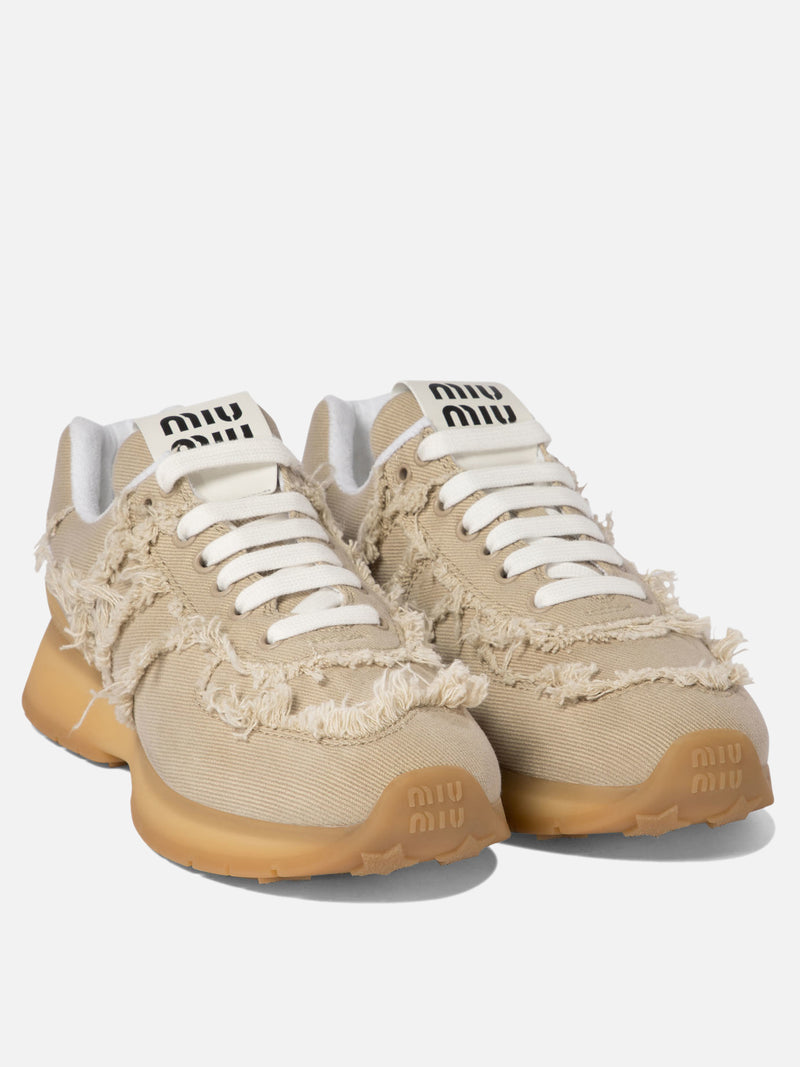 Vietti Miu Miu Sneaker in denim Sconto di tempo limitato