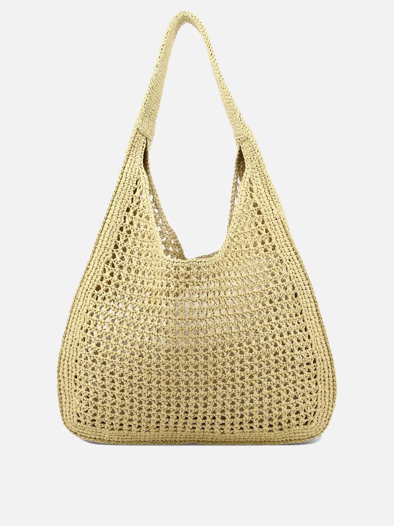 Vietti Miu Miu Borsa a spalla crochet con logo Smaltimento dello stoccaggio