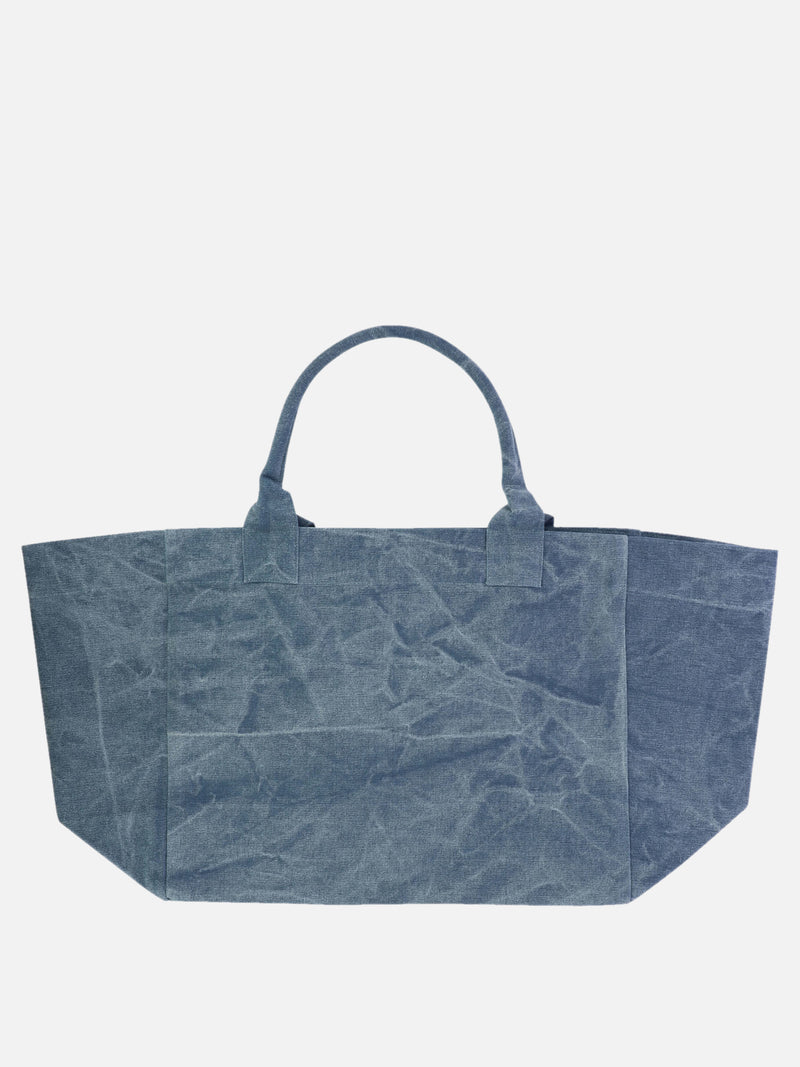 Vietti Ganni Tote Oversize in canvas Prezzo basso