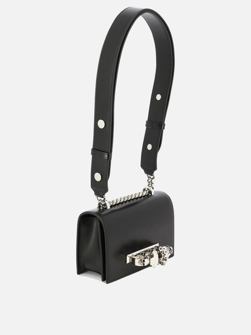Vietti Alexander McQueen Borsa a tracolla "The Biker Mini Jewelled" Offerta settimanale