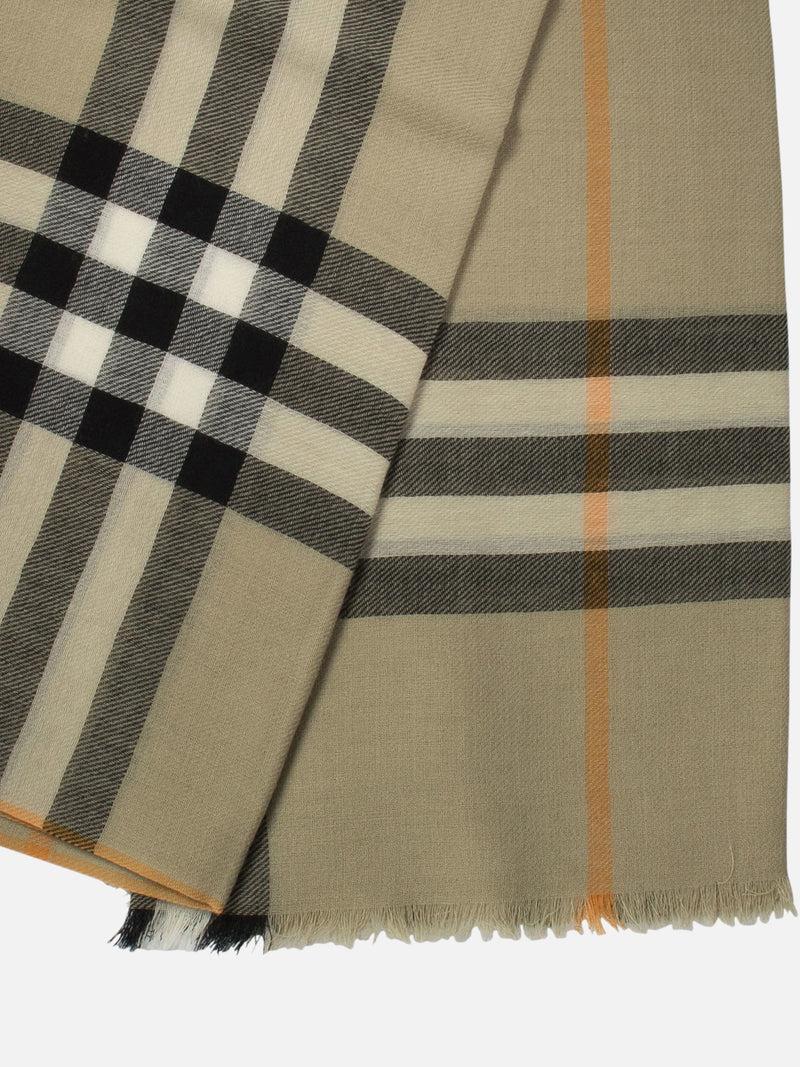 Vietti Burberry Sciarpa in lana Check Enormi sconti