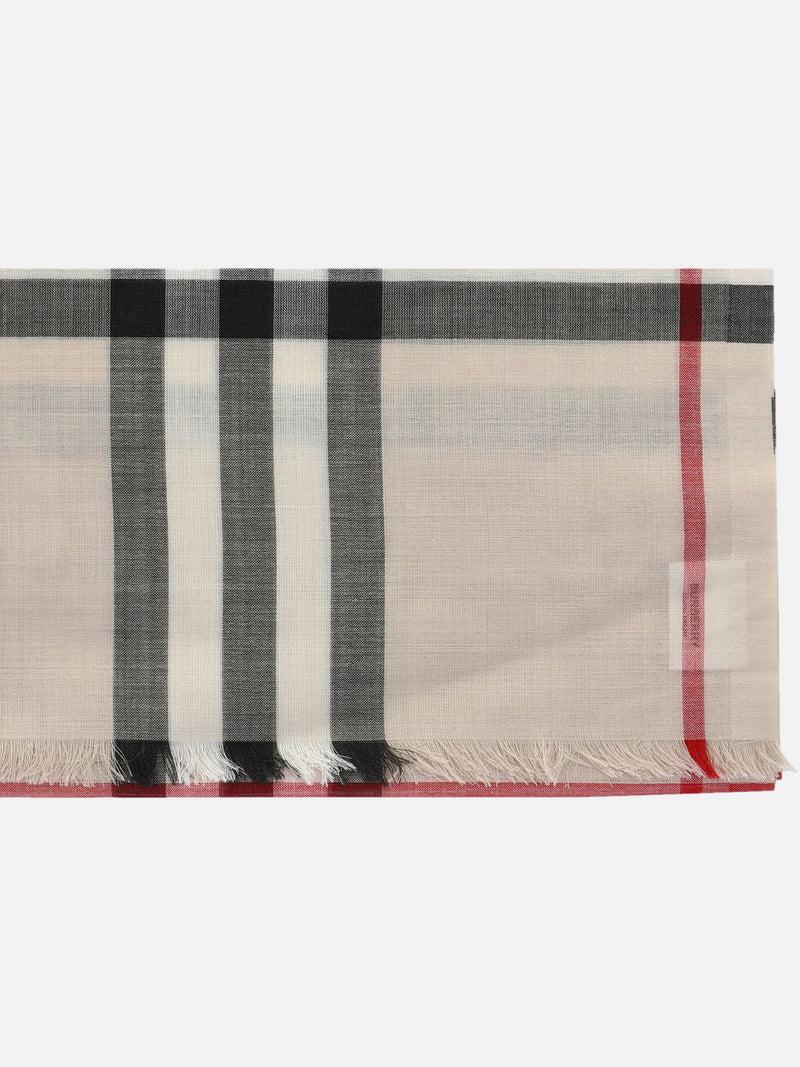 Vietti Burberry Sciarpa in lana e seta Check 50% di sconto con spedizione gratuita