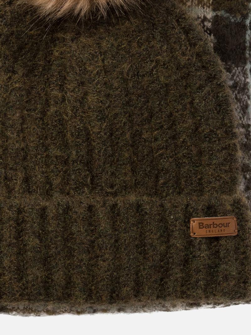 Vietti Barbour Set berretto e sciarpa "Saltburn" Esporta salva
