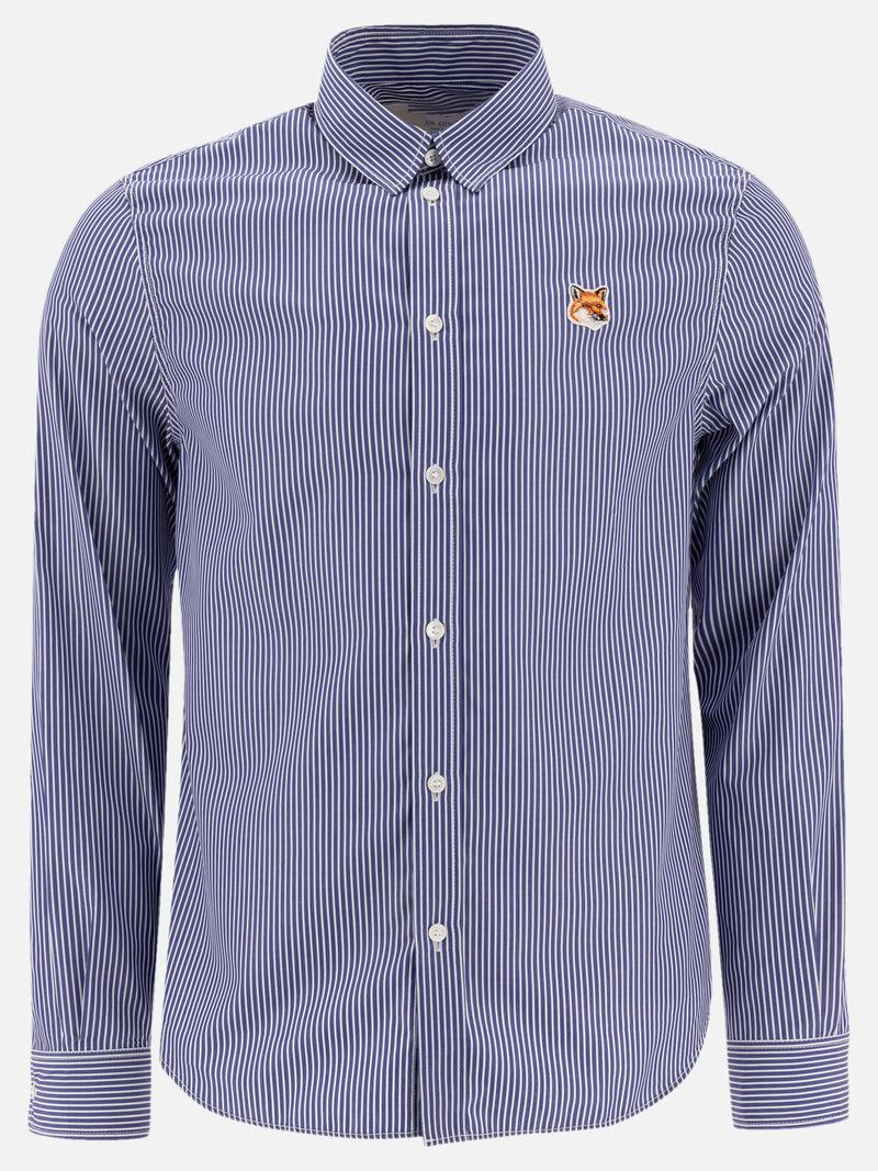 Vietti Maison Kitsuné Camicia a righe "Fox Head"