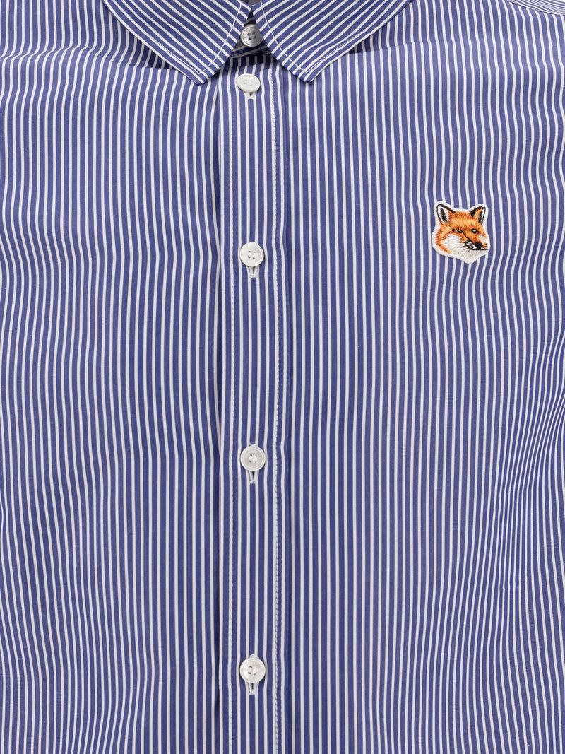 Vietti Maison Kitsuné Camicia a righe "Fox Head" Offerta esclusiva