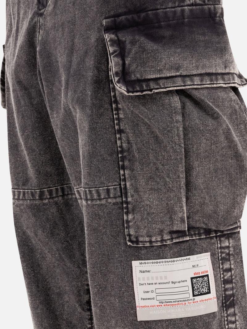 Vietti Maison Mihara Yasuhiro Jeans cargo "Military" Smaltimento dello stoccaggio