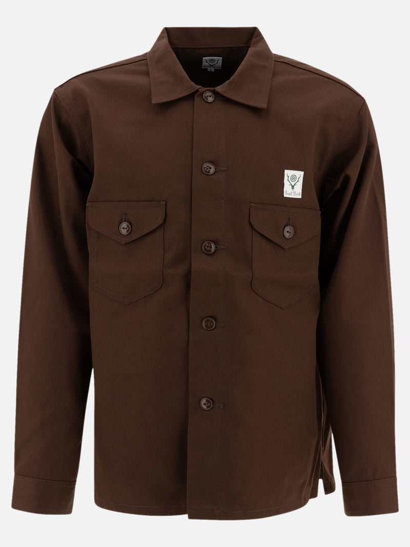 Vietti South2 West8 Overshirt "Smokey" Offerta migliore