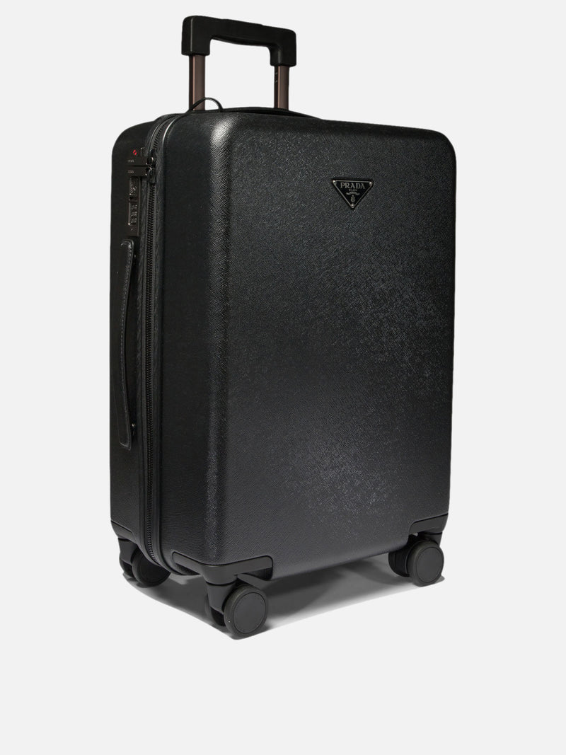 Vietti Prada Trolley con logo triangolo Latest stili