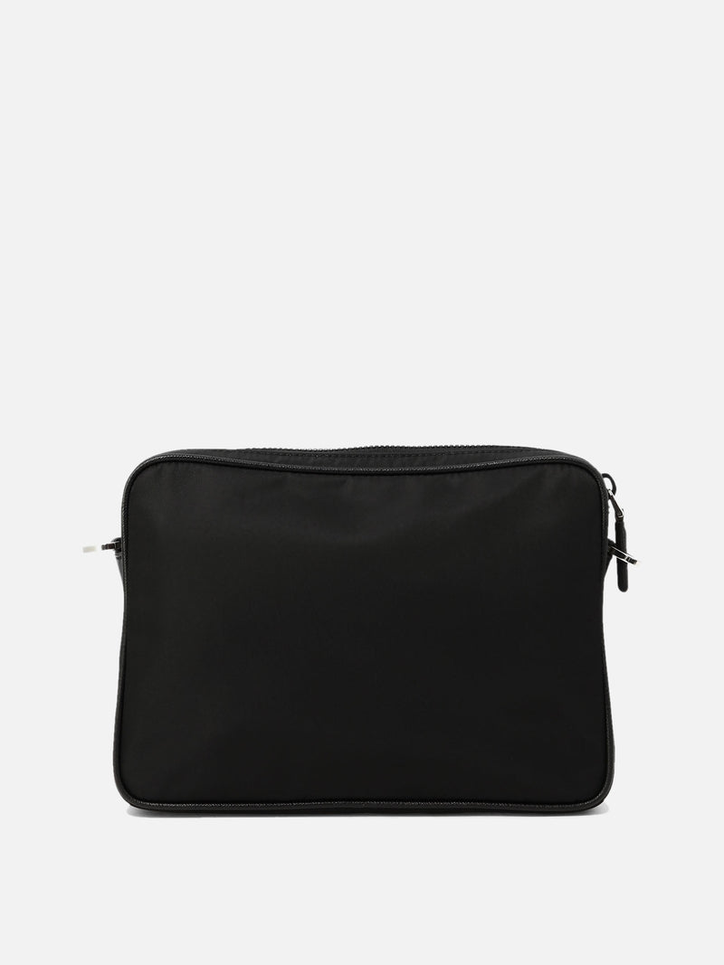 Vietti Prada Borsa a tracolla in Re-Nylon e Saffiano Fino al 65% di sconto