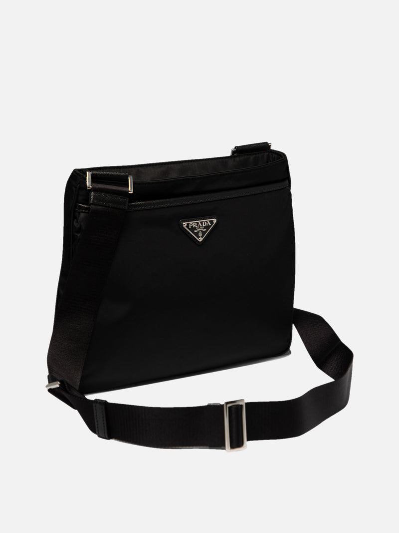 Vietti Prada Borsa con tracolla in Re-Nylon e Saffiano Only for today