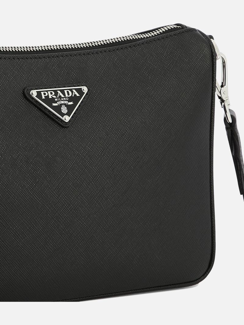 Vietti Prada Borsa a tracolla in Saffiano Sostegno trimestrale