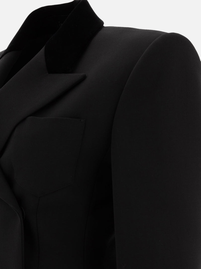 Vietti Max Mara Sportmax Blazer sartoriale in lana tecnica Esporta salva