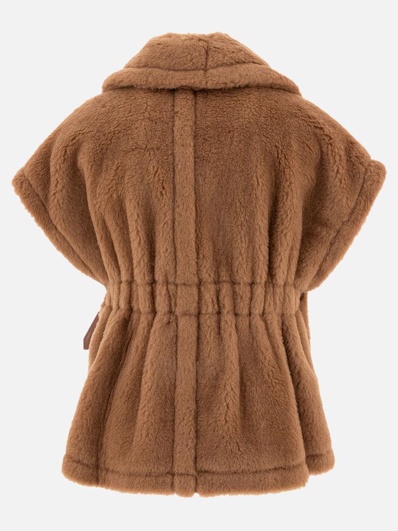 Vietti Max Mara Cappa corta in tessuto Teddy Italy