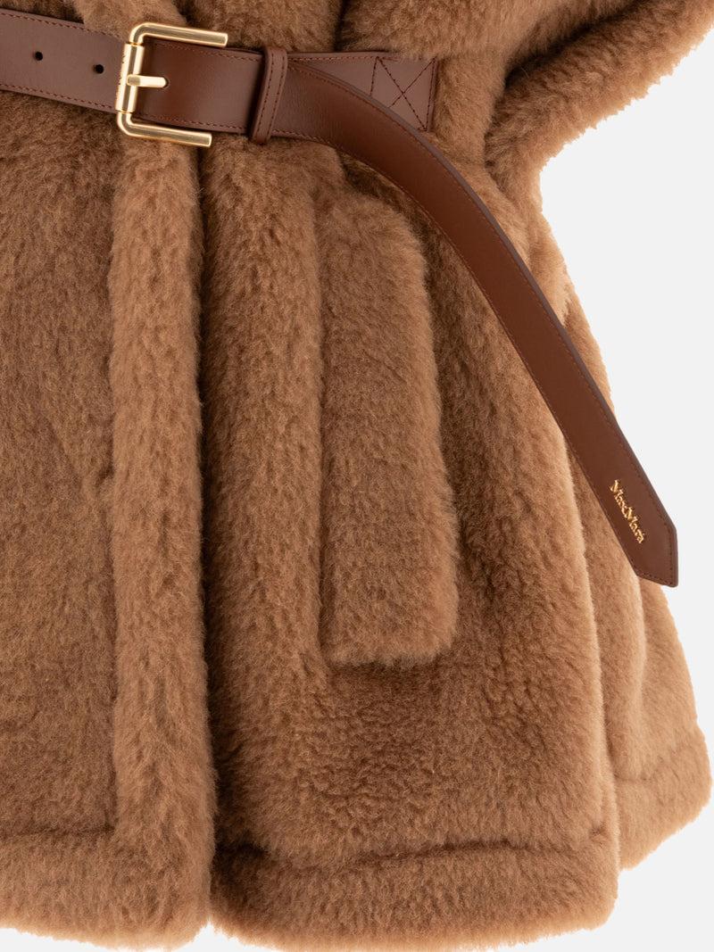 Vietti Max Mara Cappa corta in tessuto Teddy Italy