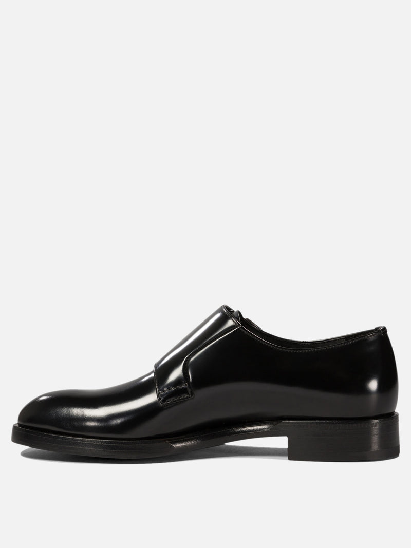 Vietti Prada Monk in pelle spazzolata Sconto