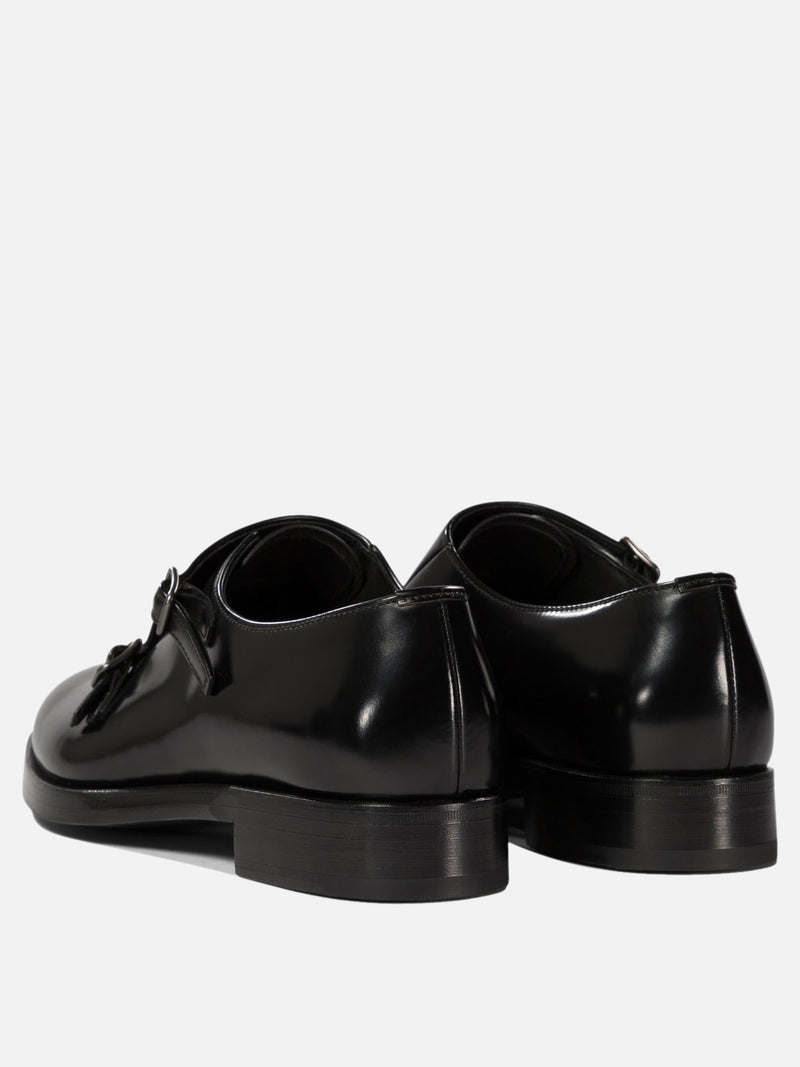 Vietti Prada Monk in pelle spazzolata Sconto